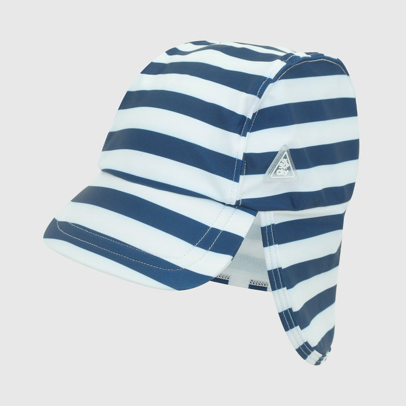 Jockey Azul Playa Líneas De Niño con Protección UV talla 3/6 M a 12/24M