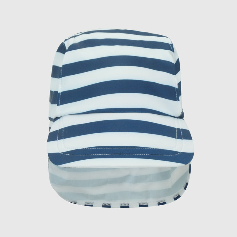 Jockey Azul Playa Líneas De Niño con Protección UV talla 3/6 M a 12/24M