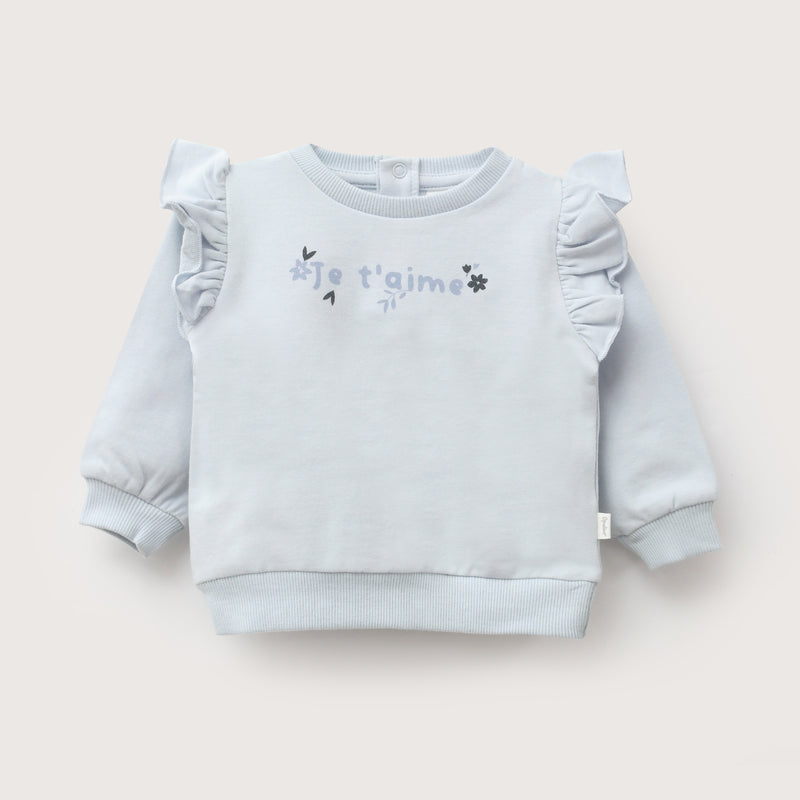 Conjunto Celeste Bebé Niña
