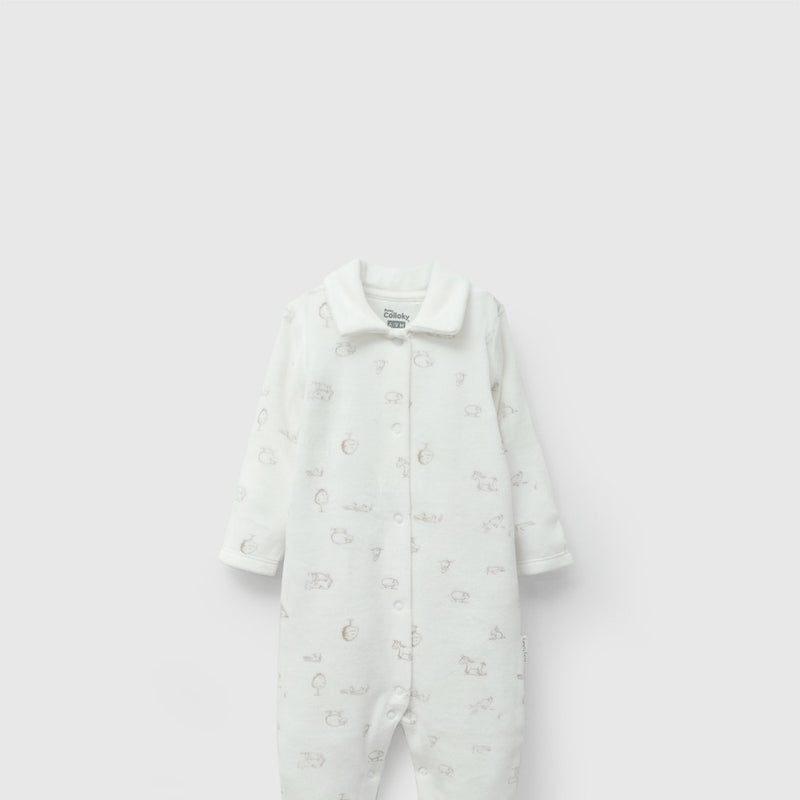 Oso plush niño crema RN a 6-9M