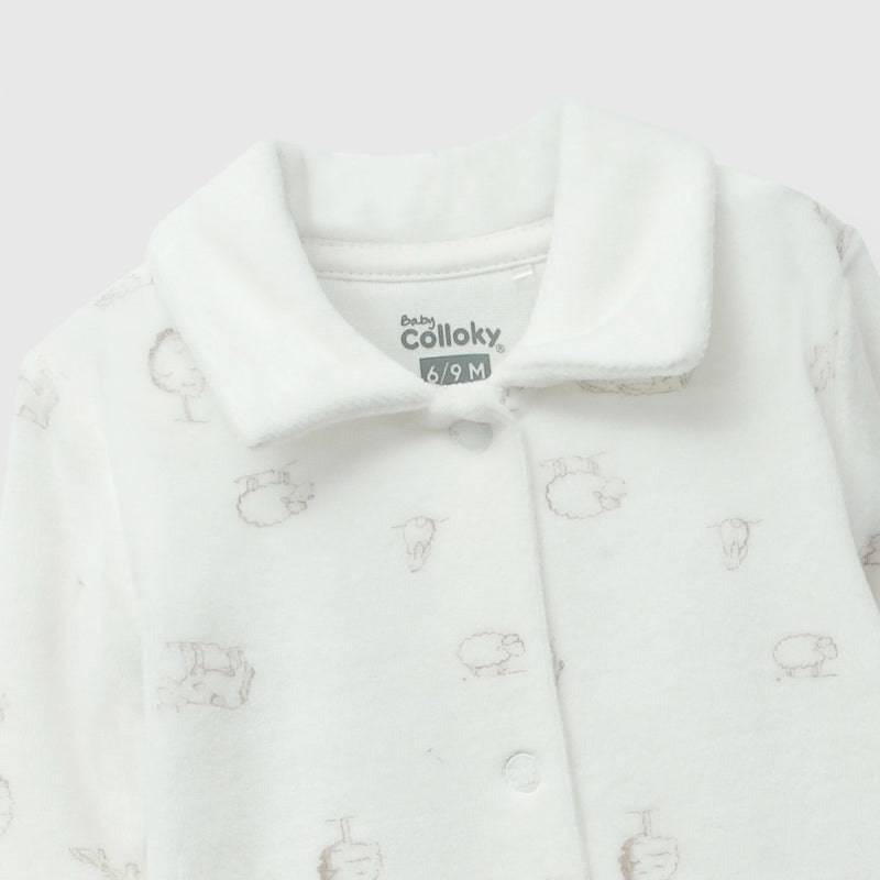 Oso plush niño crema RN a 6-9M