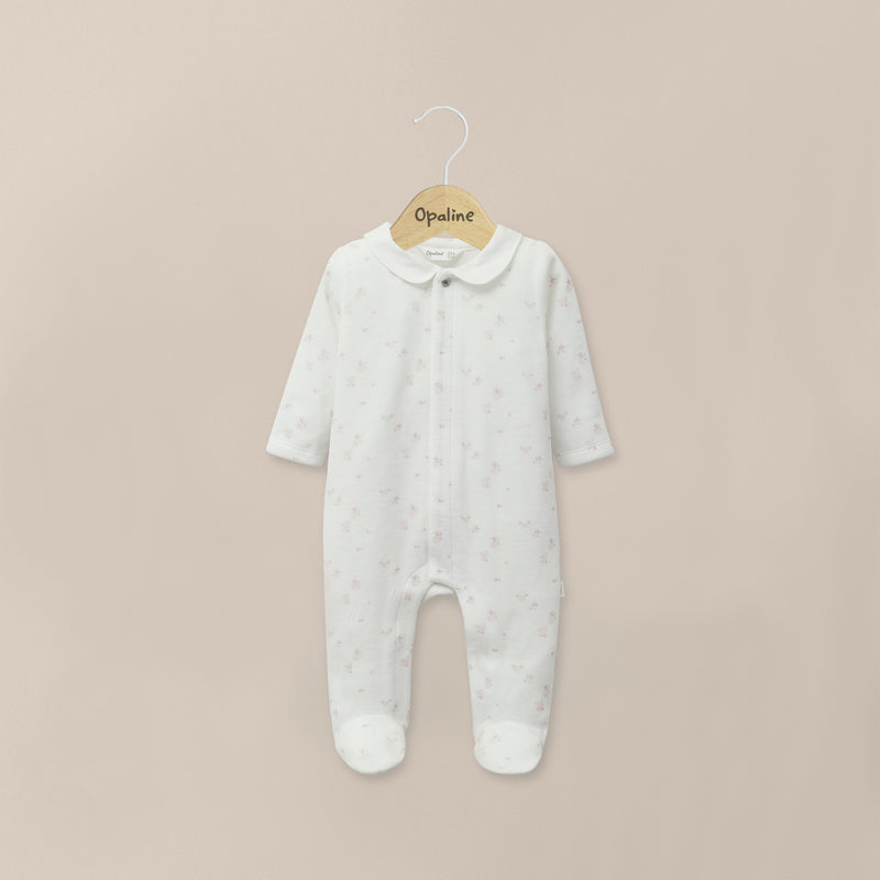 Osito Estampado Blanco Bebé Niño
