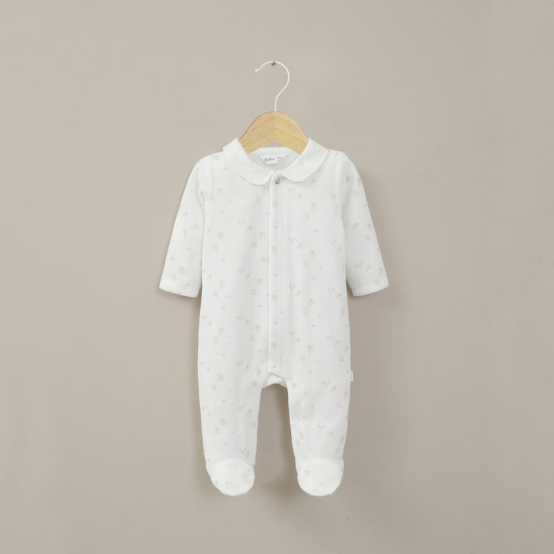 Osito Estampado Blanco Bebé Niña