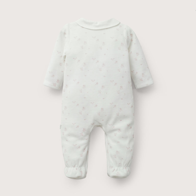 Osito Estampado Blanco Bebé Niña