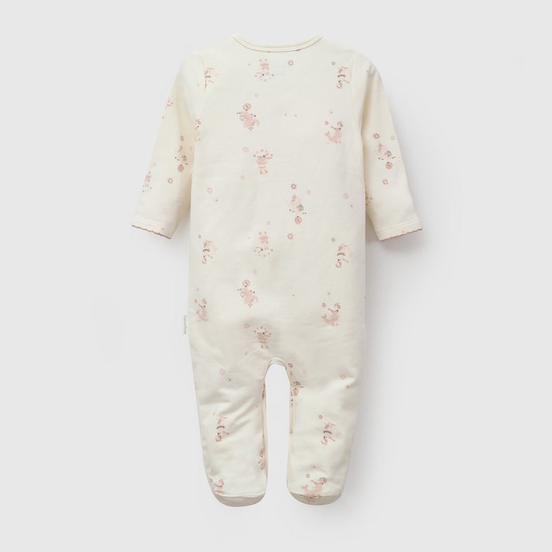 Oso polycotton niña crema RN a 6-9M