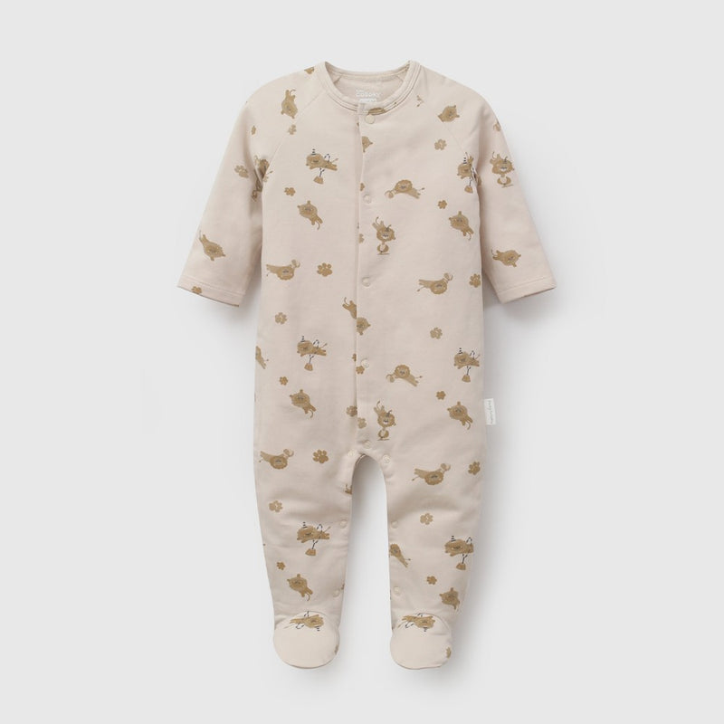 Oso polycotton niño beige RN a 6-9M