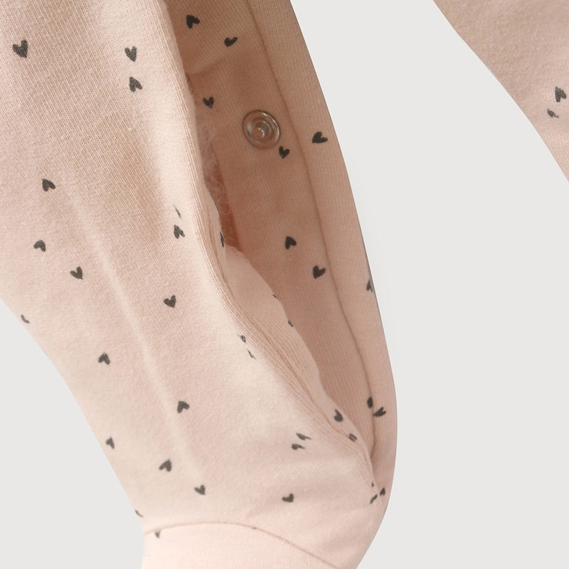 Oso polycotton niña rosado RN a 6-9M