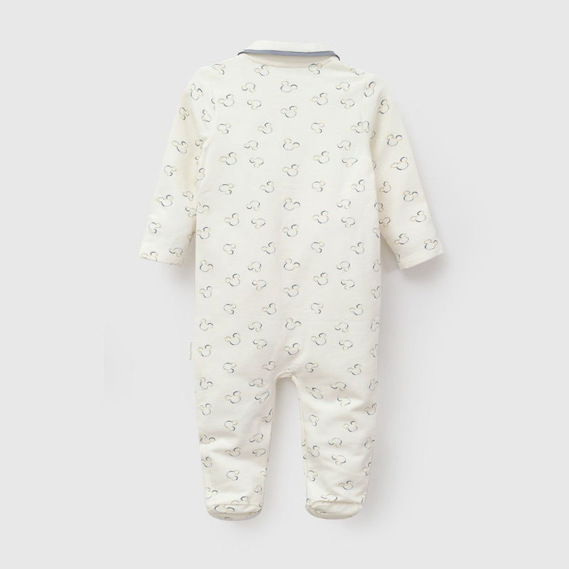 Oso Disney Mickey Mouse polycotton niño crema RN a 6-9M
