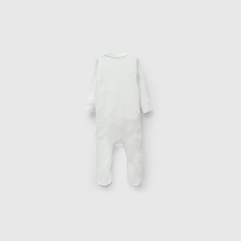 Oso rib unisex blanco RN a 6-9M