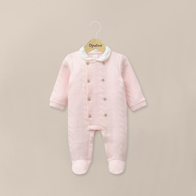 Osito Quilted Rosa Viejo Bebé Niña