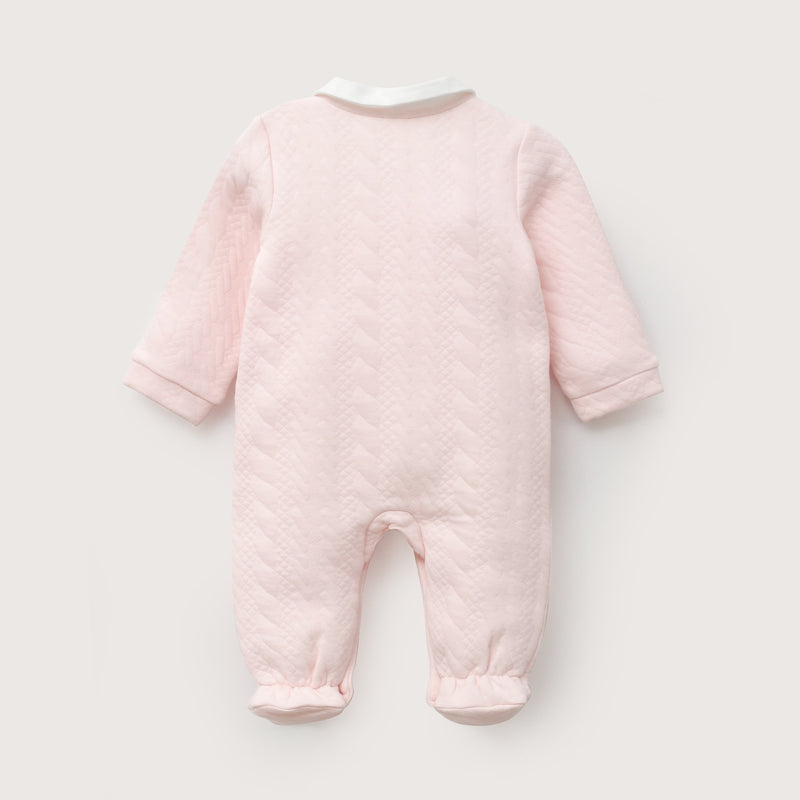 Osito Quilted Rosa Viejo Bebé Niña