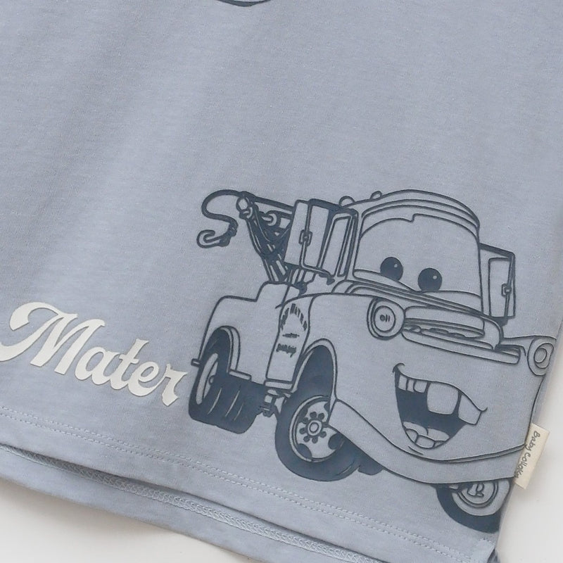 Polera Disney Cars niño celeste 6-9M a 4-5A