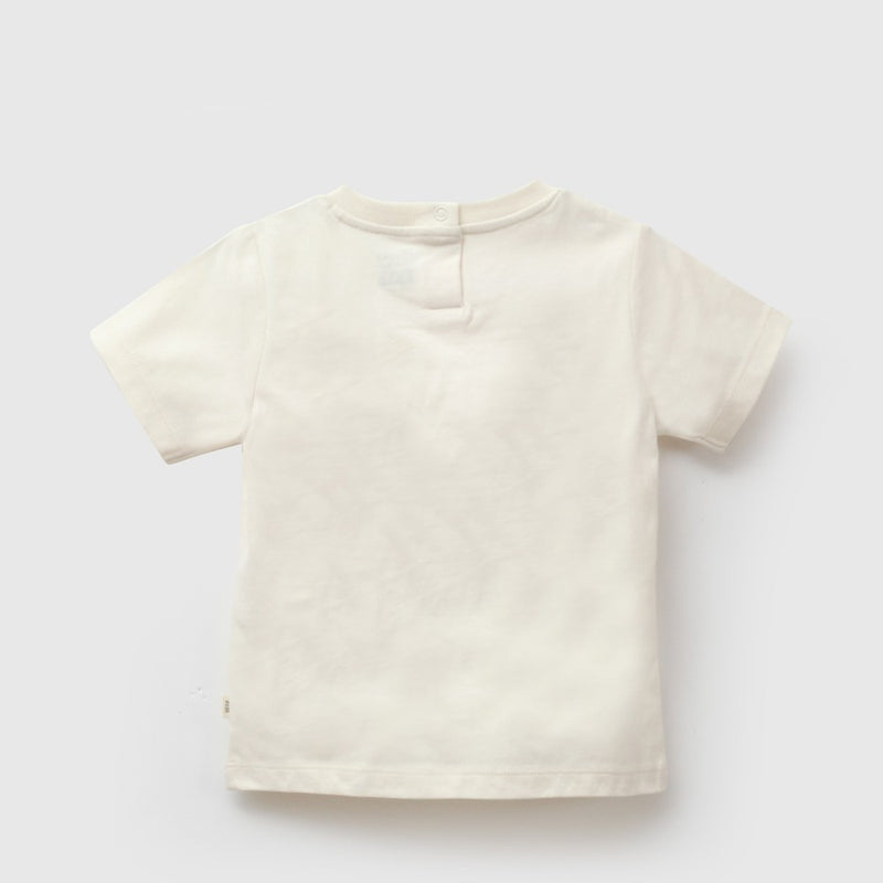 Polera chasing the sun niño crema 6-9M a 4-5A