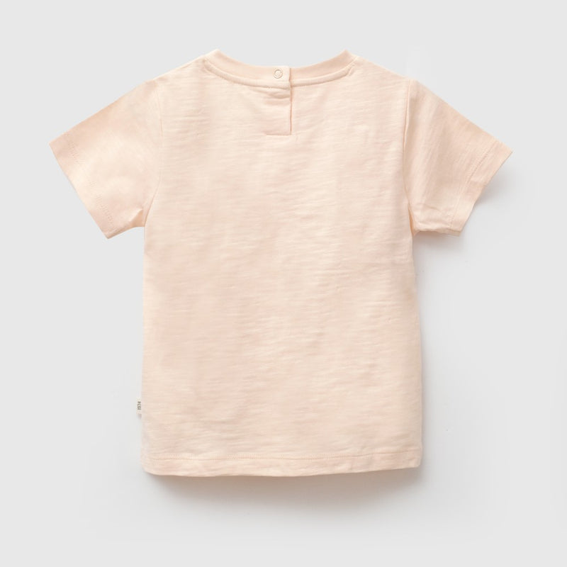 Polera beach vibes niño naranjo 6-9M a 4-5A
