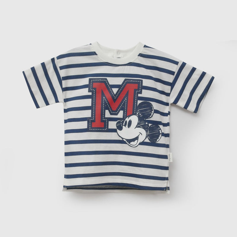 Polera Disney Mickey Mouse niño crema 6-9M a 4-5A