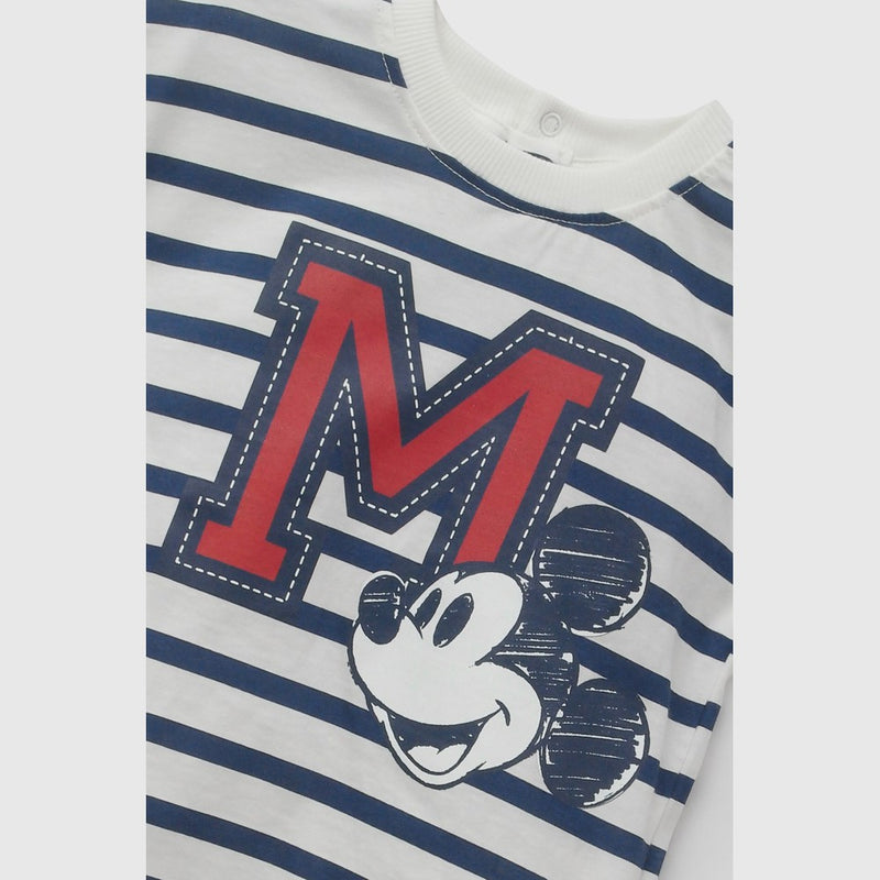 Polera Disney Mickey Mouse niño crema 6-9M a 4-5A