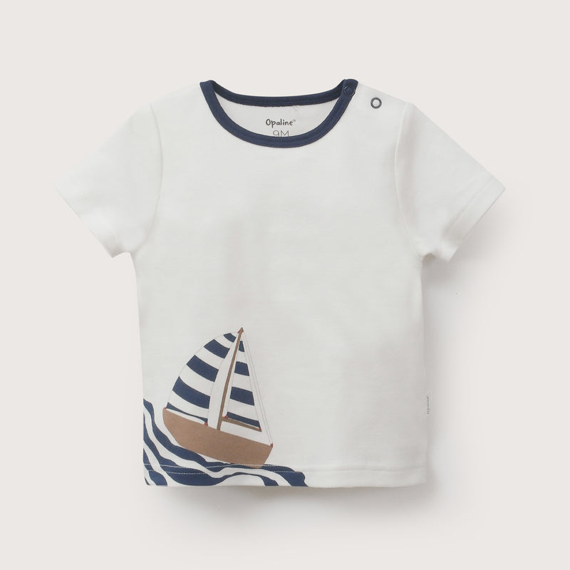 Pijama Dos Piezas Blanco Infant Niño
