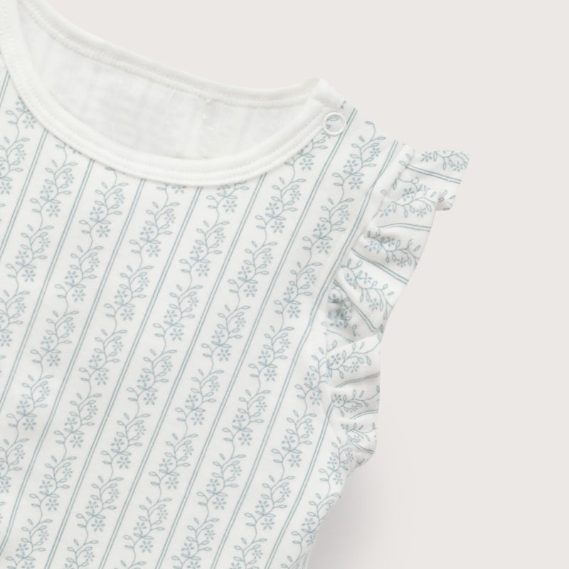 Pijama Manga Corta Celeste Infant Niña