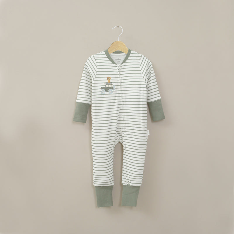 Pijama Rayado Verde Infant Niño