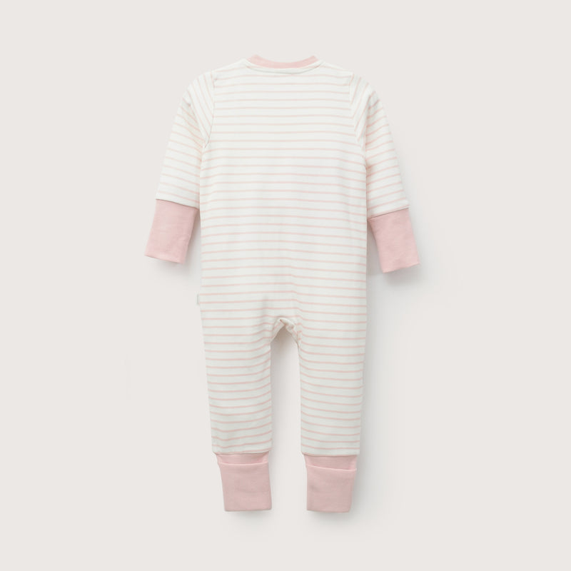 Pijama Rayado Blanco Infant Niña