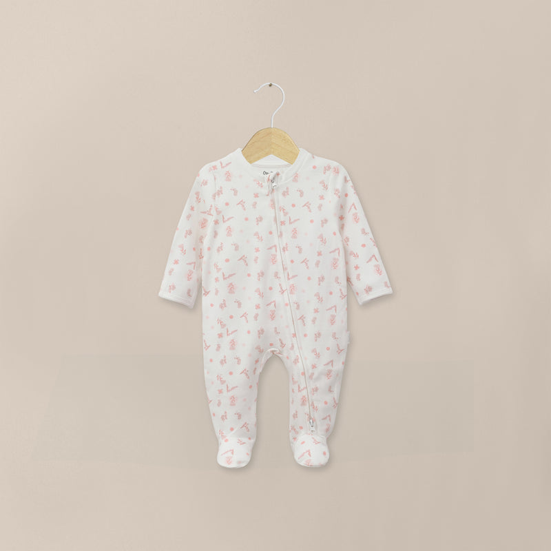 Pijama Blanco Bebé Niña