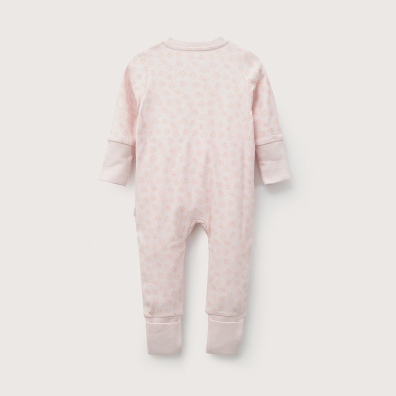 Pijama Rosado Diseño Flor Infant Niña