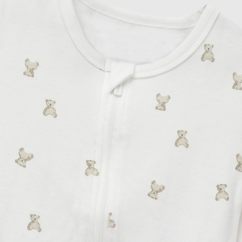 Pijama algodón unisex beige 0/3M a 18/24M