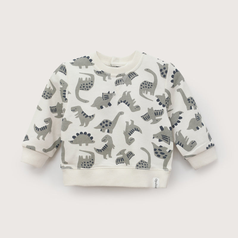 Poleron Estampado Beige Infant Niño
