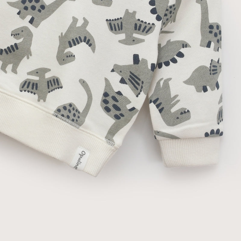 Poleron Estampado Beige Infant Niño