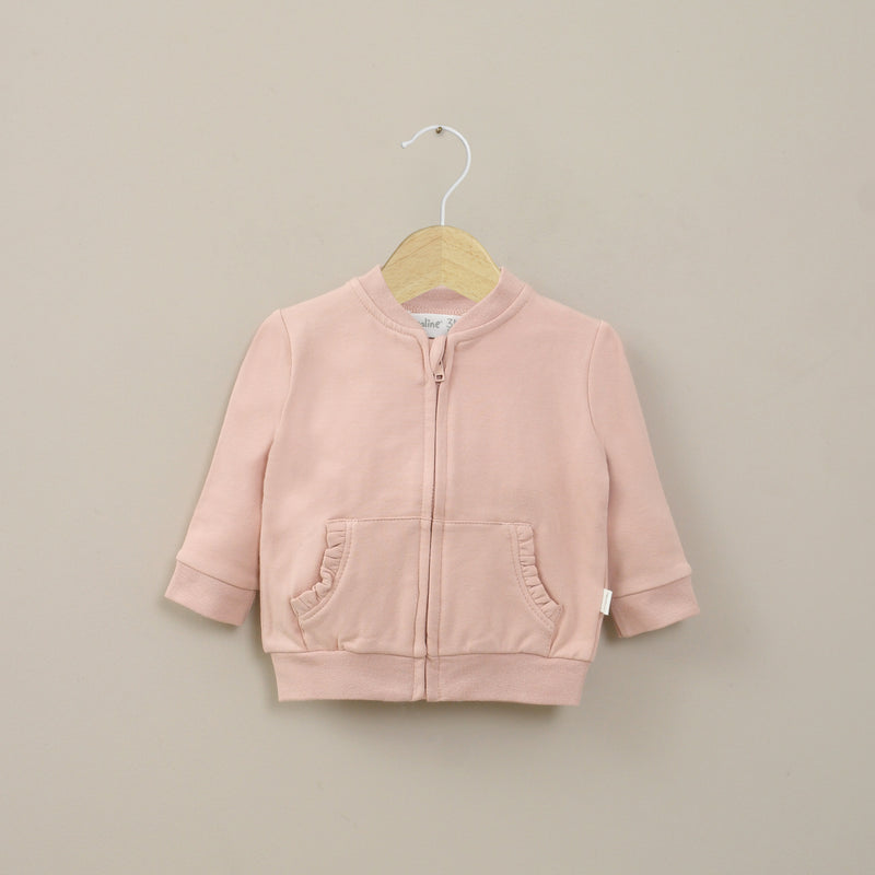 Polerón Rosa Viejo Bebé Niña