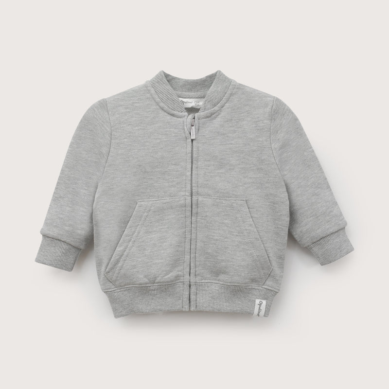 Poleron Gris Melange Infant Niño