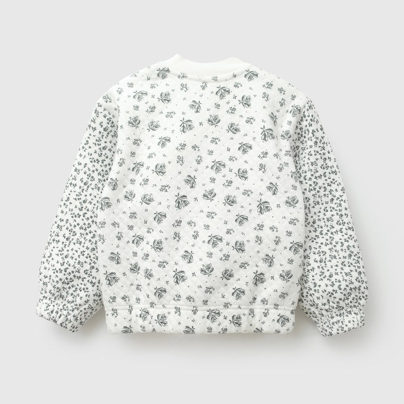 Poleron bomber niña multicolor 6-9M a 4-5A
