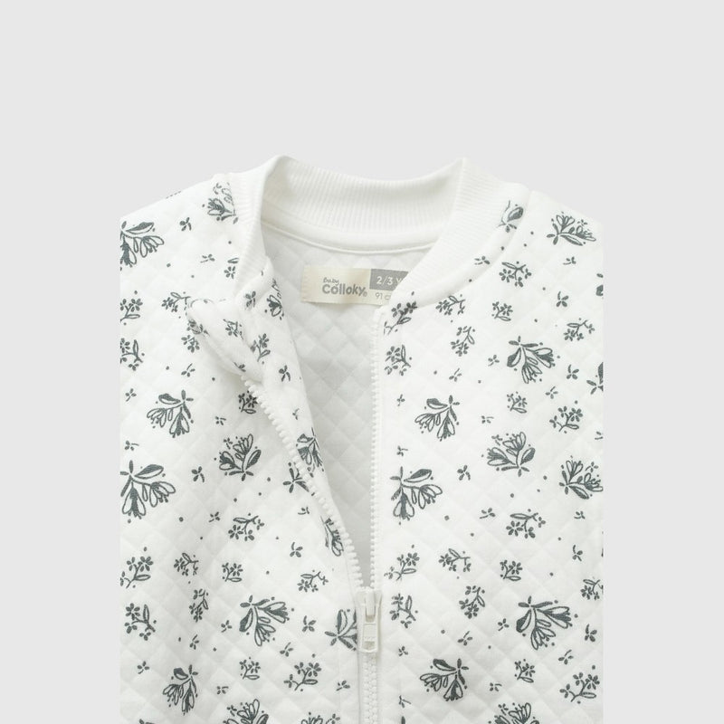 Poleron bomber niña multicolor 6-9M a 4-5A