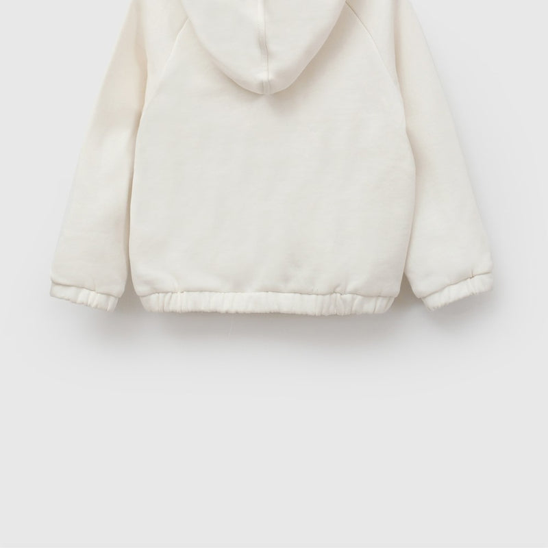 Poleron cky niña crema 6-9M a 4-5A