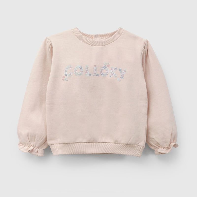Poleron colloky niña rosa viejo 6-9M a 4-5A