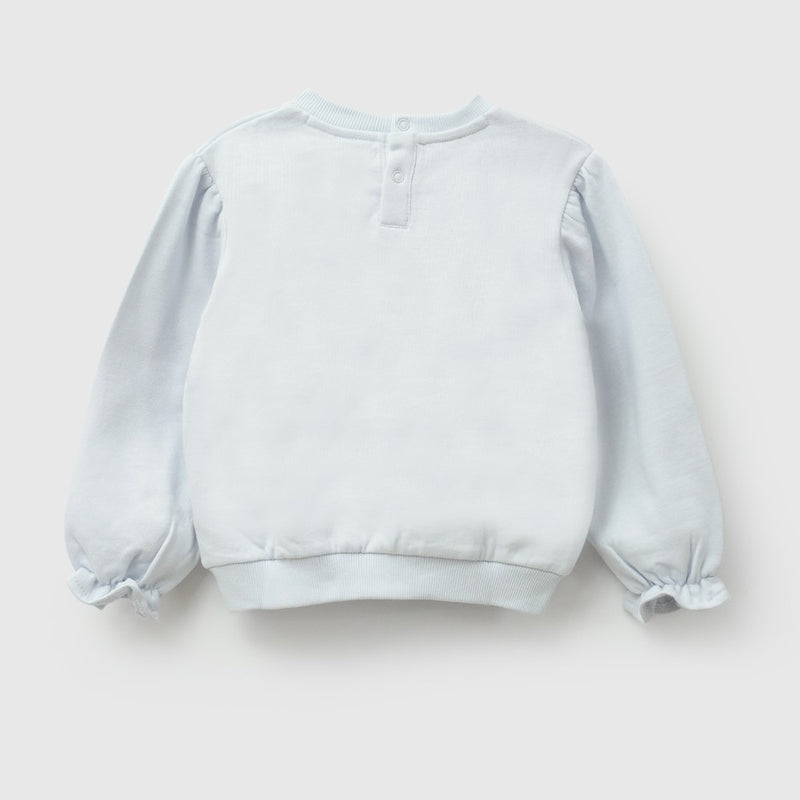 Poleron colloky niña celeste 6-9M a 4-5A