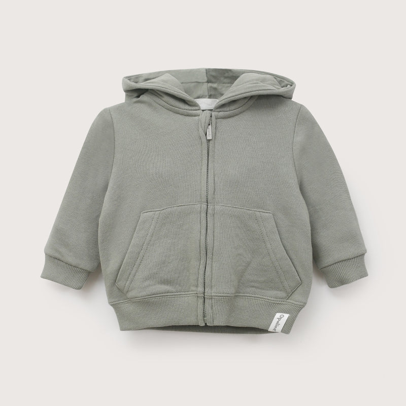 Poleron Con Cierre Verde Infant Niño