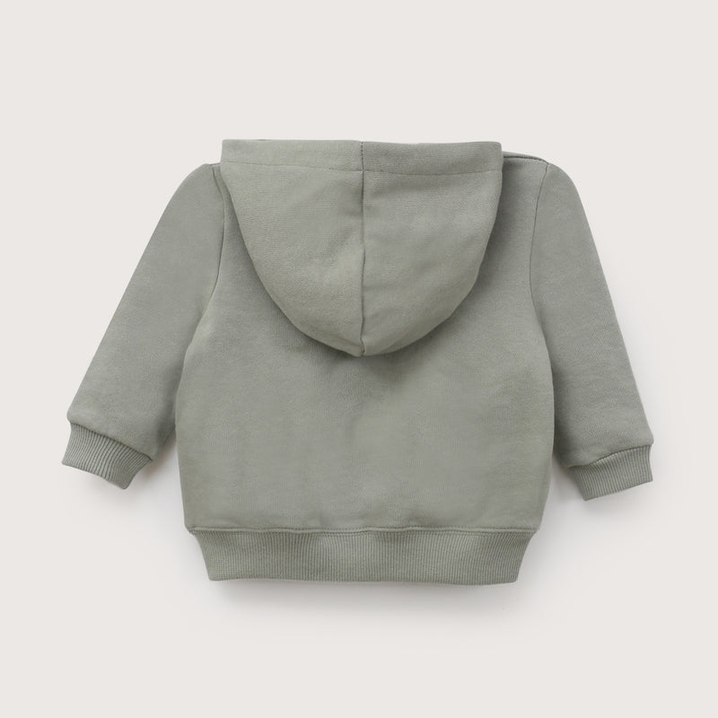 Poleron Con Cierre Verde Infant Niño