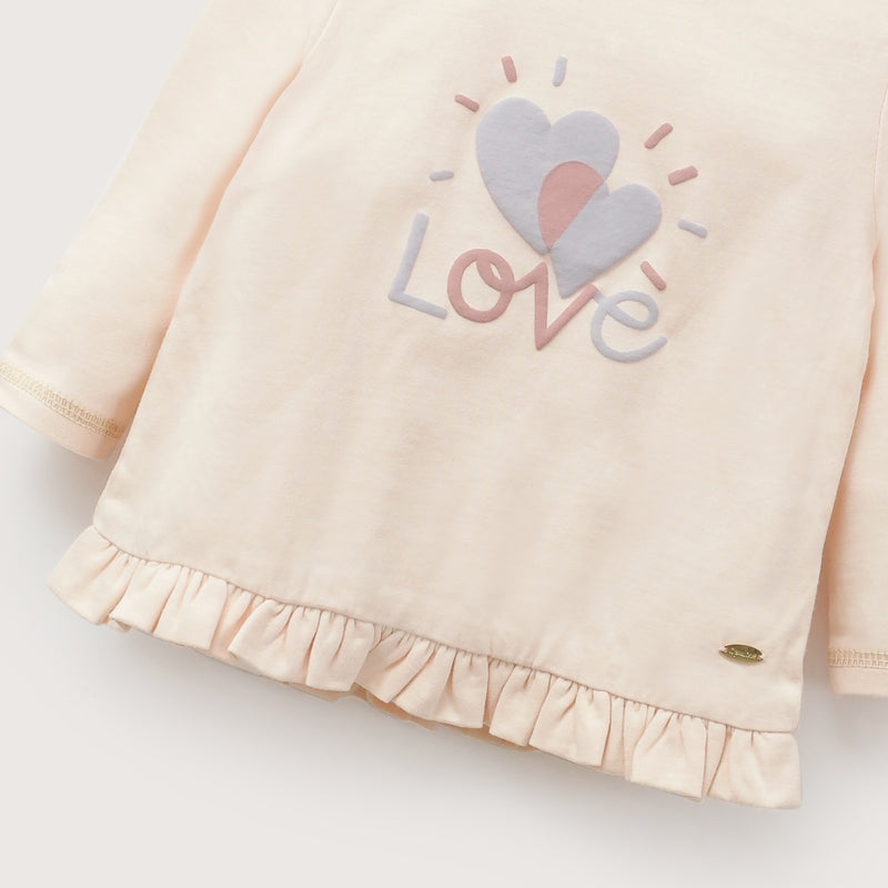 Polera Damasco Infant Niña