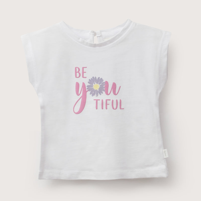 Polera Básica Blanca Infant Niña