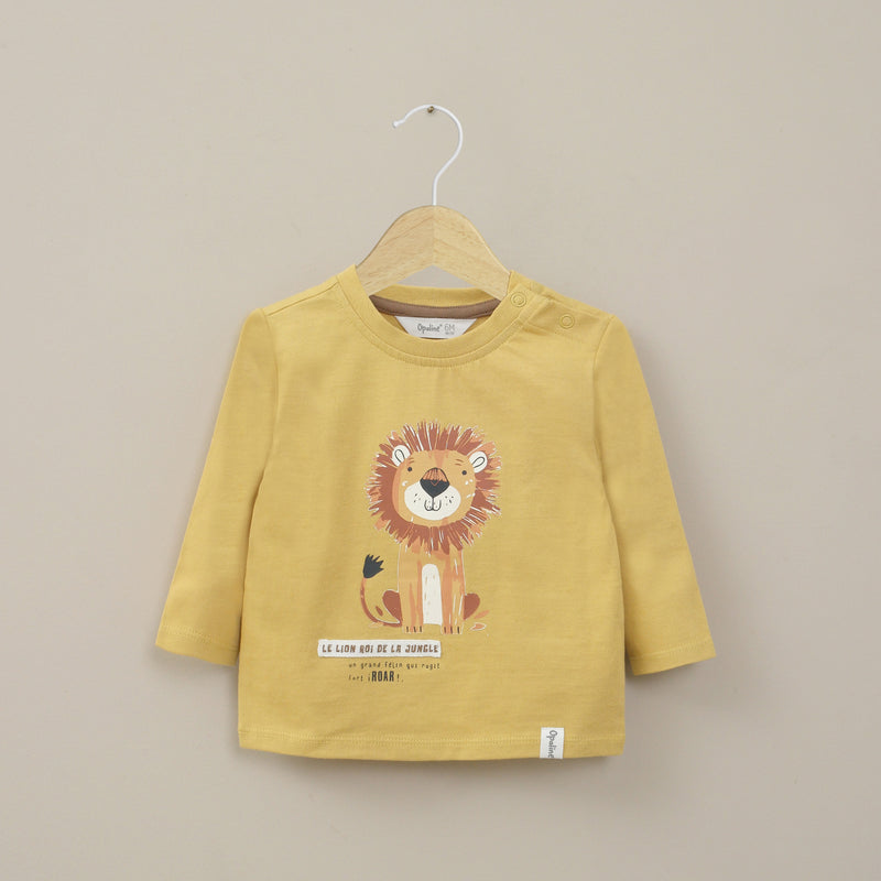 Polera Manga Larga Amarilla Infant Niño