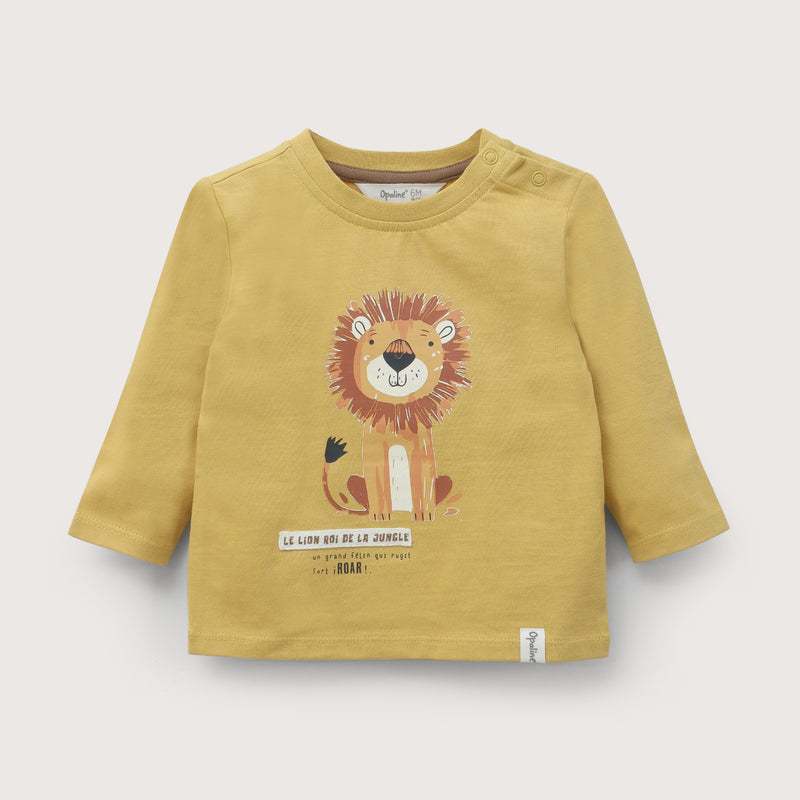 Polera Manga Larga Amarilla Infant Niño