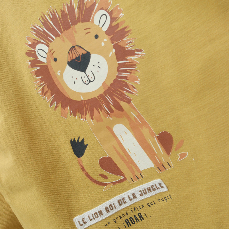 Polera Manga Larga Amarilla Infant Niño