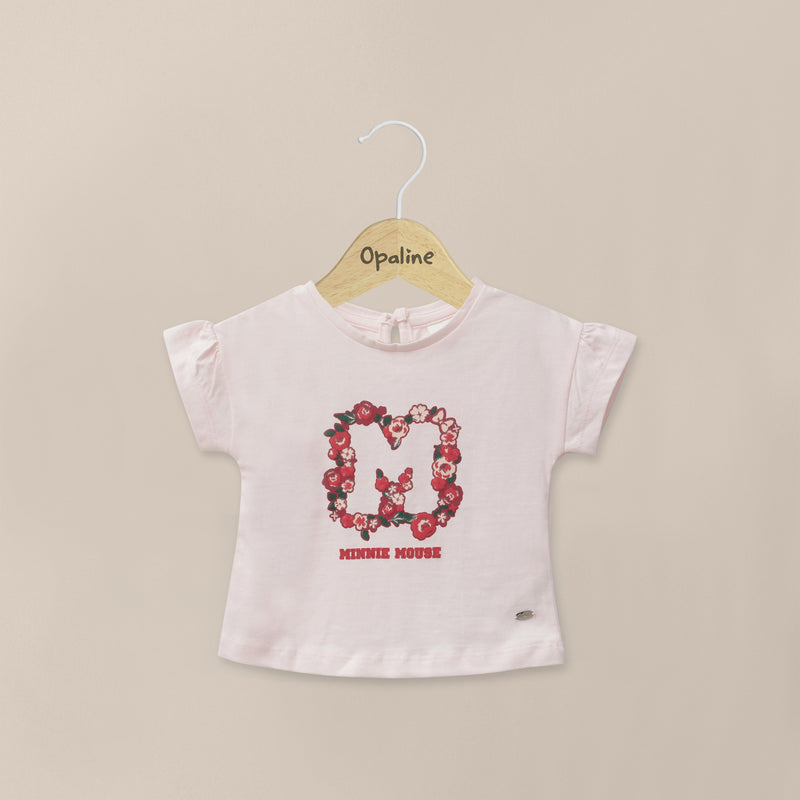 Polera Rosado Disney Infant Niña