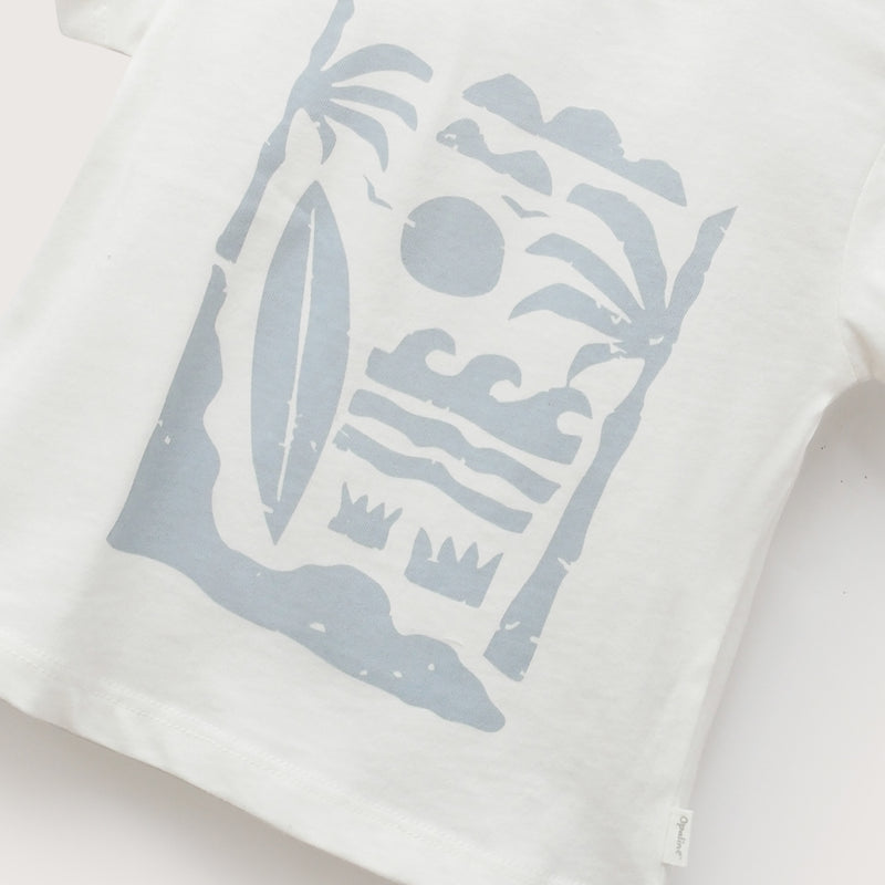 Polera Blanca Infant Niño