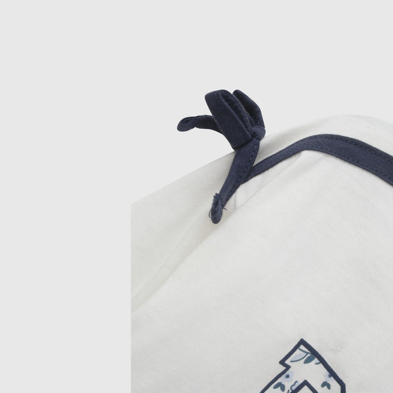 Polera paris niña blanco 6-9M a 4-5A