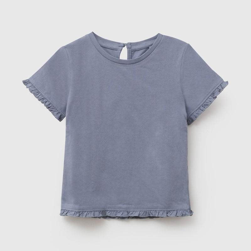Polera everyday niña azul 6-9M a 4-5A