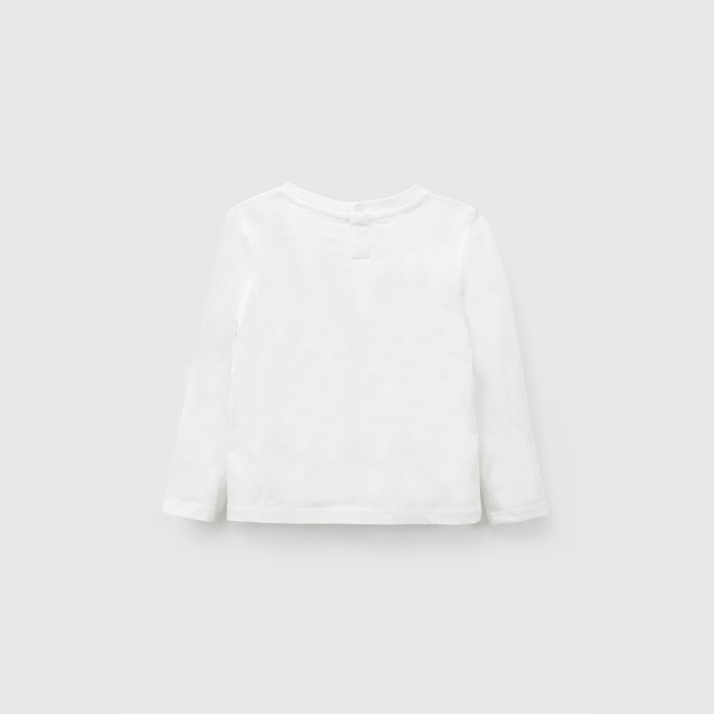 Polera colloky 74 niño blanco 6-9M a 4-5A