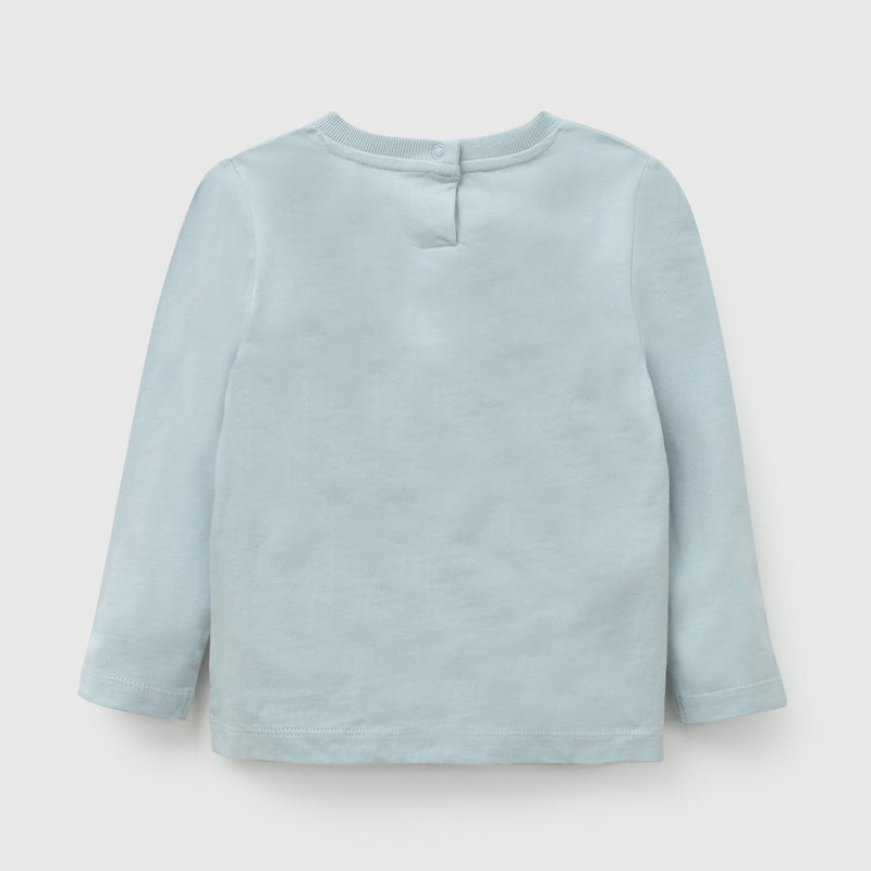 Polera joystick niño celeste 6-9M a 4-5A