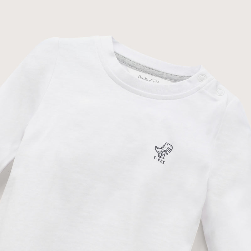 Polera Básica Blanca Infant Niño